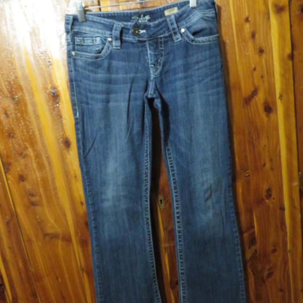 Silver Tuesday Bootcut Blue Jeans, Sz. 29R